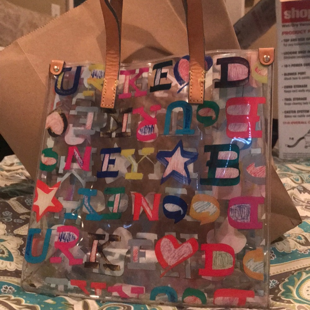 Dooney and Bourke clear lunch bag